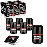 A-Premium 10K Miles Protection Spin On Oil Filter Compatible with Chevrolet Silverado 1500, Malibu