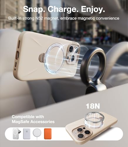 Étui iPhone 16 Pro silicone souple haute finition compatible MagSafe - 4