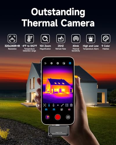REVASRI Thermal Camera for iPhone