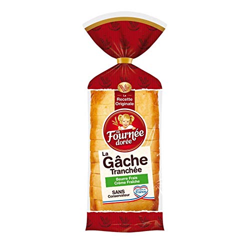 LA FOURNEE DOREE - Gâche Tranchée 500G - Quatre Articles