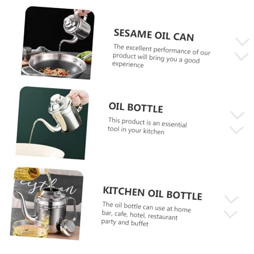 Olla de aceite de acero inoxidable duradera para proteger tus salsas 6