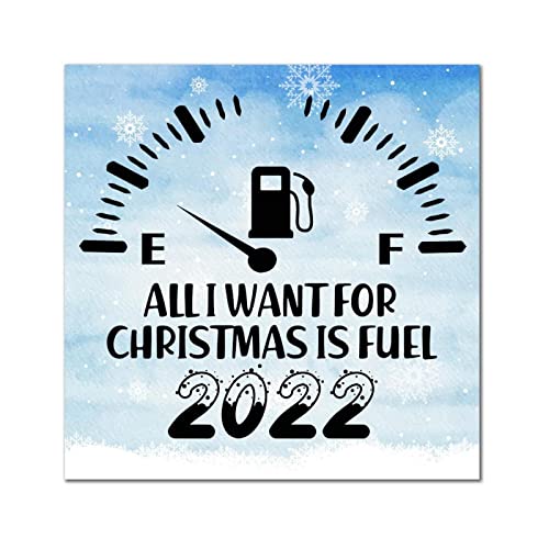 Plaque murale en bois All I Want for Christmas décorative de 35cm pour fêtes
