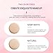 LAMUSELAND Air Cushion BB Cream Foundation, 2 Shades Tinted Moisturizing Waterproof Long-lasting Nude Natural Concealer, Oil Control BB Cream Makeup (Ivory, 1)