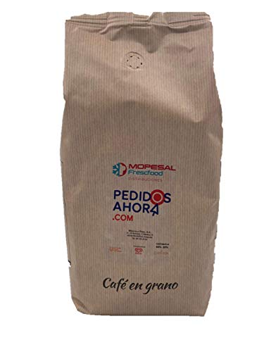 Café En Grano - 80% Natural 20% Torrefacto- Especial Crema- 1Kg