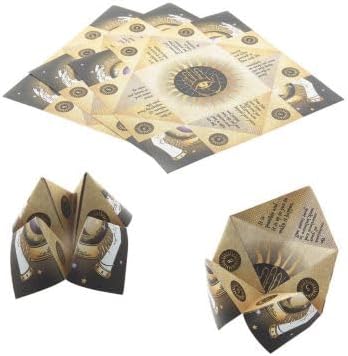 Miniatura 5 de Fortune Teller - Juego espeluznante de Halloween que incluye 24 juegos de adivinación, paño espeluznante y decoración de globos oculares de