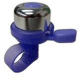 扇工業 自転車 ベル OH-1000S スケルトンウインドベル 真鍮 パープル