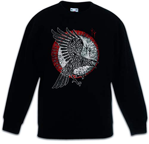 Sweat-shirt Norse Raven enfant pour l'école et les sorties en plein air Urban Backwoods
