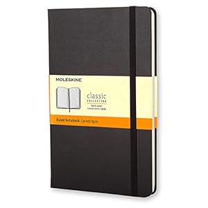 Moleskine Klassiek notitieboek Large, Hardcover, gelinieerd, zwart