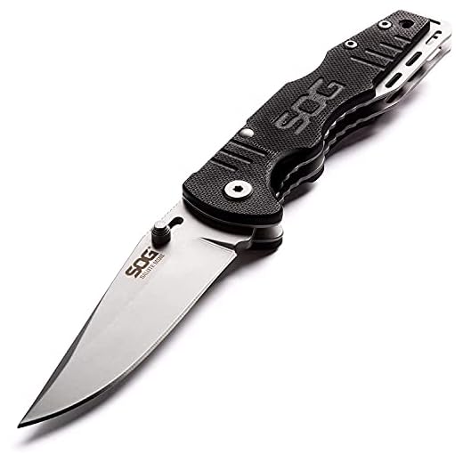 SOG Folding Pocket Knife Salute Mini EDC Knife