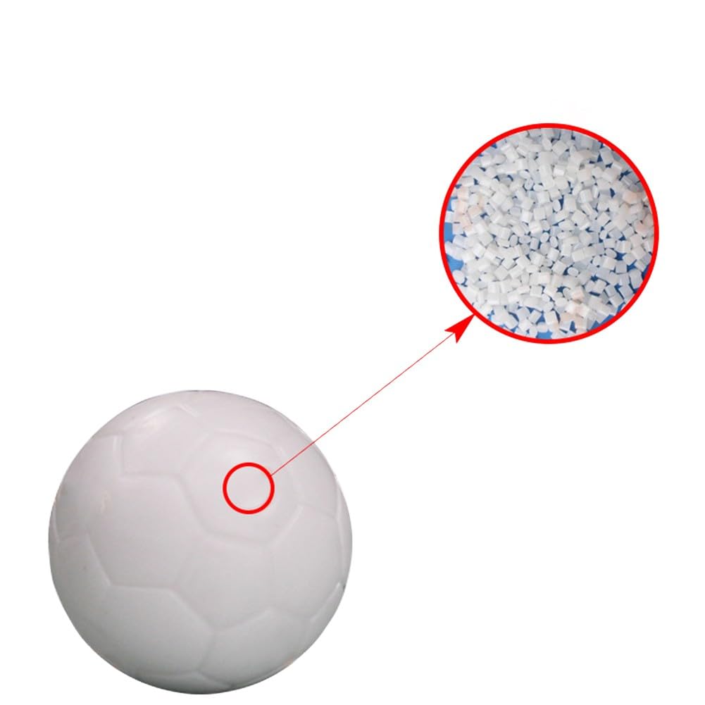 Palline da calcio balilla 36 mm resina bianca solida 12 confezioni ricambio