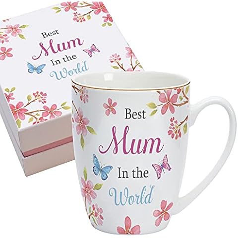 Thoughtful Gifts Mum Mug Mug Gift - with Luxury Box Quality Bone China 11oz Best Mum Cup Birthday Christmas Mothers Day Gift for Mum Cover
