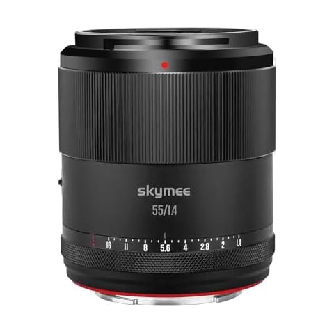 55mm F1.4 Auto Focus STM APS-C Camera Lens for -Mount Cameras A6300 A6100 A6000 A6600 A6500 A6400 A6700 ZVE10 A7III A7RIII A7SII A7II A9 A7 Cover