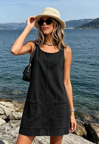 Image of Jayscreate Women's 2025 A-line Suede Dress Pocket Mini V Neck Elegant Long Sleeve Spring Fall Winter Short Dress