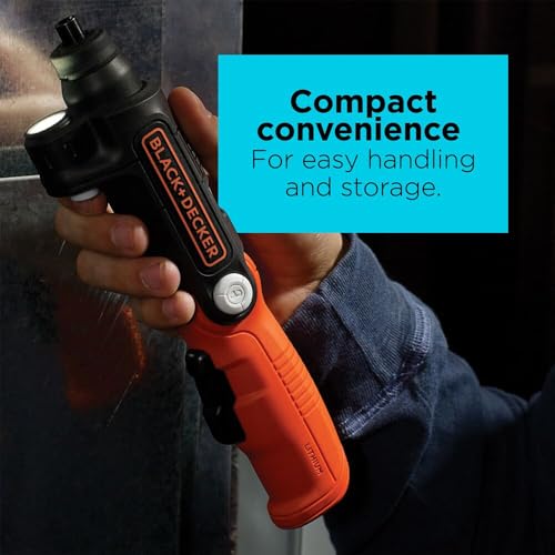 BLACK+DECKER 4V Pivot Screwdriver