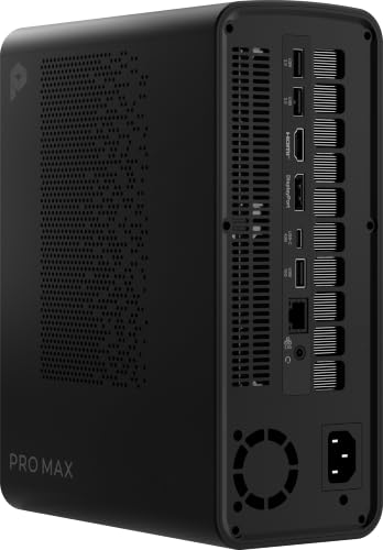 Image of msi MAX Edge AI+ Desktop: AMD Ryzen AI Max+ 395, AMD Radeon 8060S Integrated Graphics, 128GB Memory, 2TB NVMe SSD, WiFi 7, Win 11 Pro: Black 11M-006US