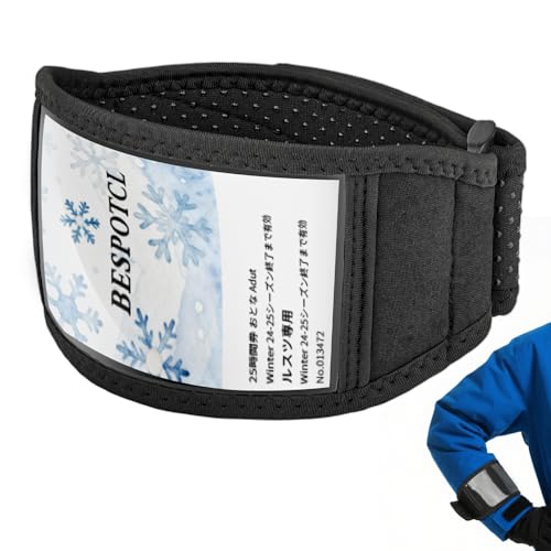 スキーウェア スノボウェア 防水 ウエストマーク 温度調整 リフト券ホルダー Amazon.co.jp: リフト券ホルダー スキー スノーボード用 腕式パス