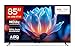 TCL 216 cm (85 inches) 4K Ultra HD Smart LED Google TV 85P745 (Black)