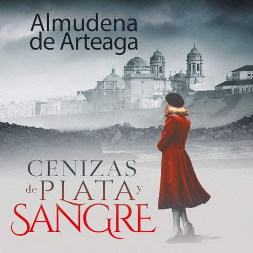 Diseño de la portada del título Cenizas de plata y sangre