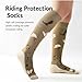 Belloxis Horse Gifts for Women Horse Riding Socks Cowboy Boot Womens Gifts for Girls Equestrian Gift Knee High Funny Fun Novelty Sock for Girls Long Equestrian Horses Stuff Western Present Accessories