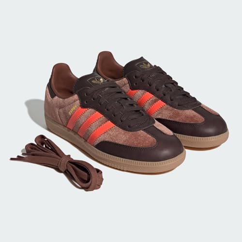 Image of adidas Samba OG Women's Shoes, Preloved Brown /Dark Brown /Gum, Size 10