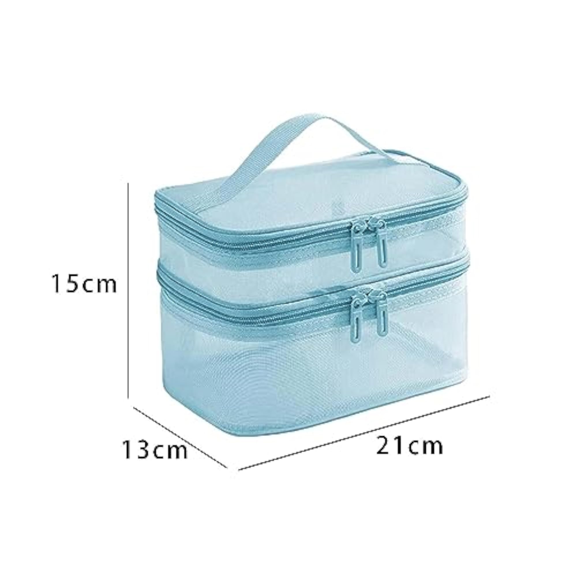Makeup Cosmetic Bag Transparent Visible for Toiletries