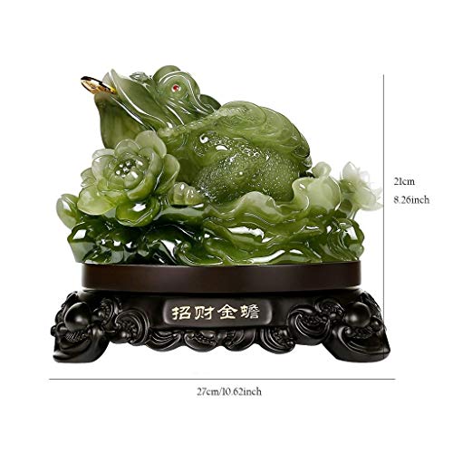 Cadeau de bénédiction statue Feng Shui grenouille de chance