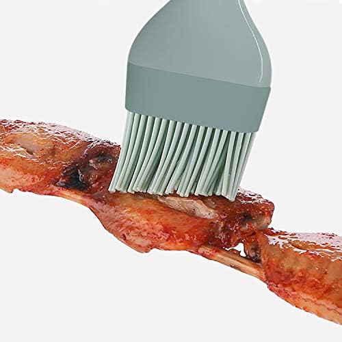 TOGETOP 3psc Silicone Pastry Brushes Heat Resistant Seamless Spatulas for Cooking Non-Stick Baking Tools Kitchen Utensils Kitchen Mixing Batter Scraper Tool Spoon Brush Oil for Cooking BBQ Grilling