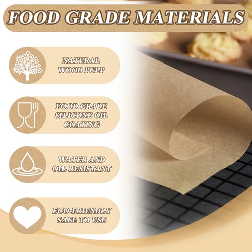 200 PCS Freeze Dryer Tray Mats for Harvest Right Freeze Dryer Trays, Non-Stick Baking Mats One-Off Parchment Paper Compatible with Harvest Right Freeze Dryer Trays (Large - 19.9\" x 8.4\") - Thumbnail 3