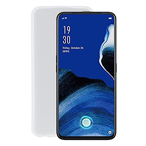Custodia compatibile per Oppo Reno2 Z CPH1945 CPH1951 (Reno 2Z) (6.53) Reno 2f Copertura Cover Protezione Gel Silicone TPU Morbida flessibile Matte protezione flessibile Slim Case (trasparente opaco)