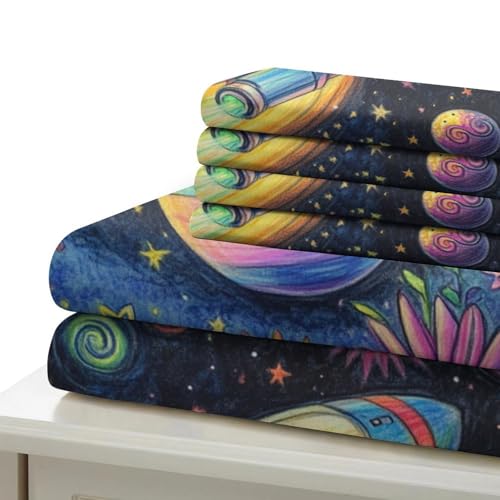 Housse de couette Jésus impression 3D microfibre de qualité supérieure 135x200 - 6