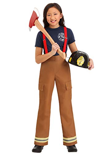 Disfraz de Capitán de Bomberos para Niñas miniatura 3