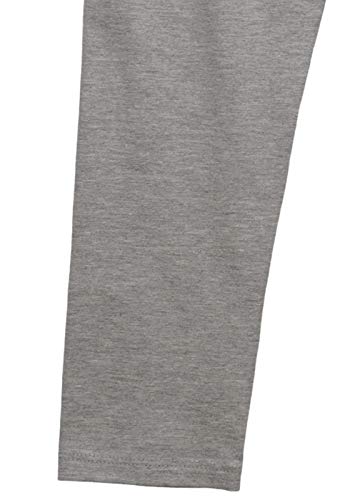 Calça Infantil Legging, Quimby, Meninas, Mescla Cinza Medio, 04