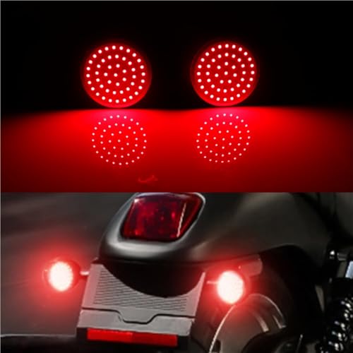 Luces traseras completas con intermitentes para motocicletas Harley Davidson Touring Electra Glide 7