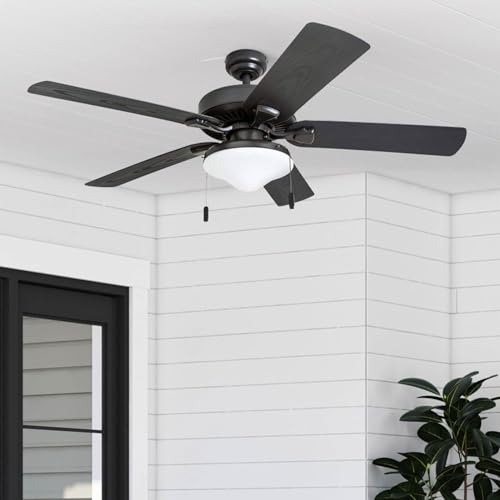 image for Honeywell Ceiling Fans Belmar 52 Inch Ceiling Fan With Light, Indoor/O