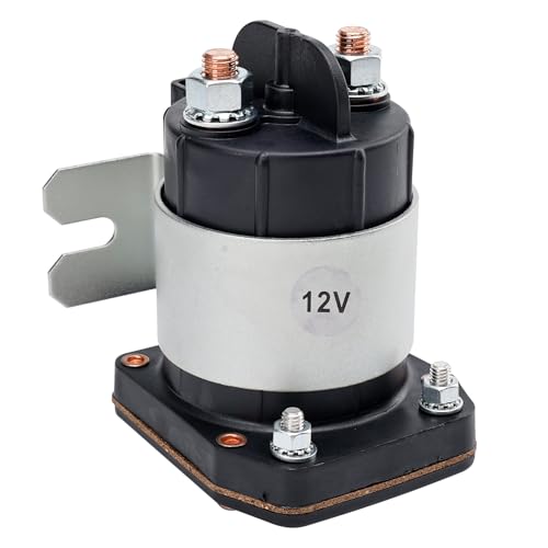 Coimoviol 114-1211-020 12V 200A Solenoid Relay with 4 Terminal Compatible with White Rodgers and Johnson Electric, Replace 586-902 586-105111 586-105111-3 586-105111S1 586-902S1