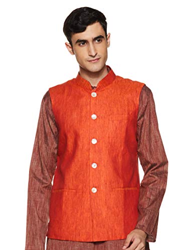 Image of Ethnix by Raymond Ethnix Mens Full Sleeve Regular Fit Bundi