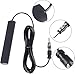 Car Stereo FM Radio Antenna, Hidden Windshield Antenna, DIN Plug Adhesive Patch Antennae + DIN Female to ISO Adapter for Vehicle Car Truck Stereo Receiver Head Unit FM HD Radio