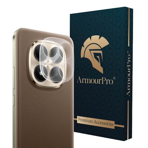 Image of ArmourPro Premium Camera Lens Protection Compatible with Redmi Note 15 Pro Plus (6.83 Inches) With Edge to Edge Full Camera Coverage | Transparent, Pack of 1