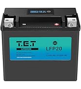 Amazon | T.E.T LFP14 超軽量 バイク バッテリー リチウムイオン