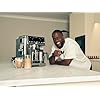 Ninja Luxe Cafe Pro Series, Espresso Machine, Drip Coffee, Cold Brew, Hot Water, Integrated Tamper, Built-in Grinder, Hands-Free Frother for Cappuccinos, Lattes, Americanos, Dairy or Non-Dairy, ES701