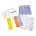 Cold Seal Medication Blister Cards, 2XL Controlled & Unit Dose Pill Packaging System 4 Pack, Color Coded, Easy Perforated Separation, No Sealing Equipment Needed