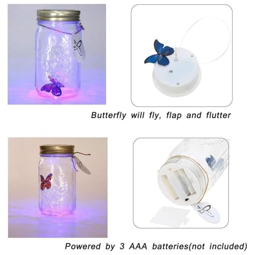 Tarro de luces decorativas sin cables para solucionar la falta de enchufes 5