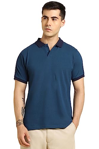 Image of Dennis Lingo - Solid Men's Cotton Polo Neck Regular Fit T-Shirt