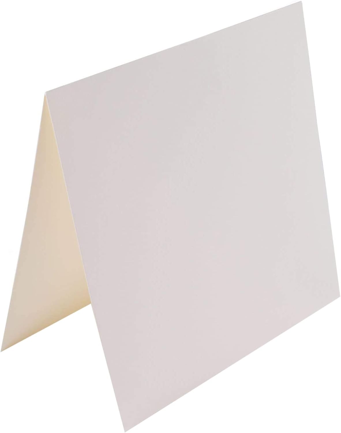 Vaessen Creative Small Square Florence Blank Craft Cards, Kraft, Set of 25, Matching Envelopes Available