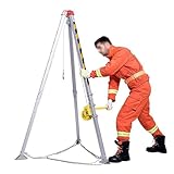 Grande capacité de charge : fabriqué à partir d'alliage d'aluminium avec une finition revêtue de poudre, ce treuil de 816,5 kg a une charge maximale de 400 kg, offrant une protection fiable d'entrée ou de chute dans les espaces confinés tels que les puits, les égouts et les tunnels.