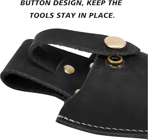 Lederetui für Gartenscheren oder Zangen, Gartenschere Lederholster,Werkzeughalter Gürtelhalter für den Gürtel, Tasche für Zangen, Gartenschere, Schere oder Gartenmesser