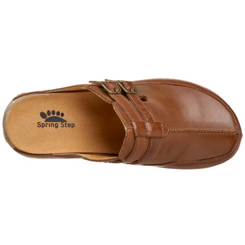 Spring Step Women's Happy Mule, Medium Brown, 40 Eu/9 M Us #TOP4