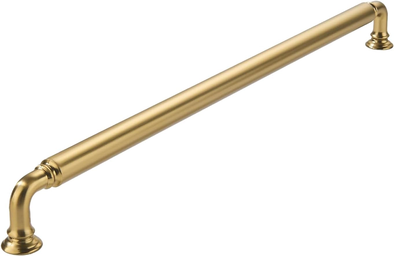 Khtumeware-80279 Brushed Brass Appliance Pulls CTC 12 in (305 mm)