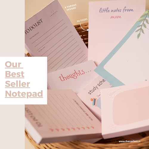 Image of A6 Notepads with 90 GSM Premium Paper | 96 Tearable Pages - Compact Daily Planner for Notes | To-Do Lists, Office, School & Personal Organization (Make A Grocery)