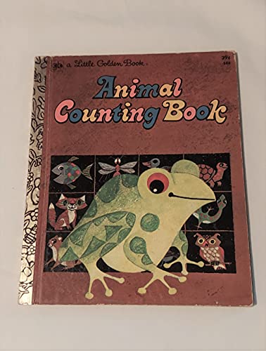 Animal Counting Book(little Golden #584 39c) B00TA9RLEU Book Cover